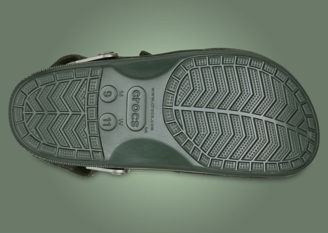 Barbour x Crocs Classic Clog Outsole