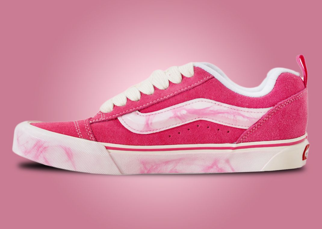 COSTS x Vans Knu Skool Pink Rose Marble Lateral
