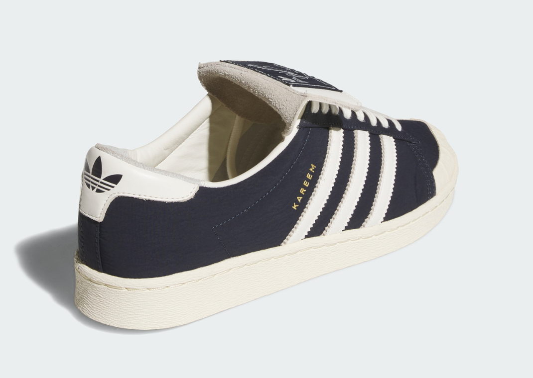 Willy Chavarria x adidas Jabbar Low Legend Ink - Back Angle