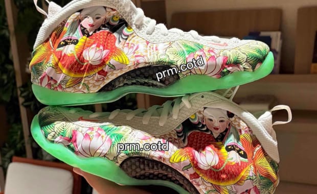 The Nike Air Foamposite Tianjin 2.0 is Covered in Chinese Folk Art Fish Scales