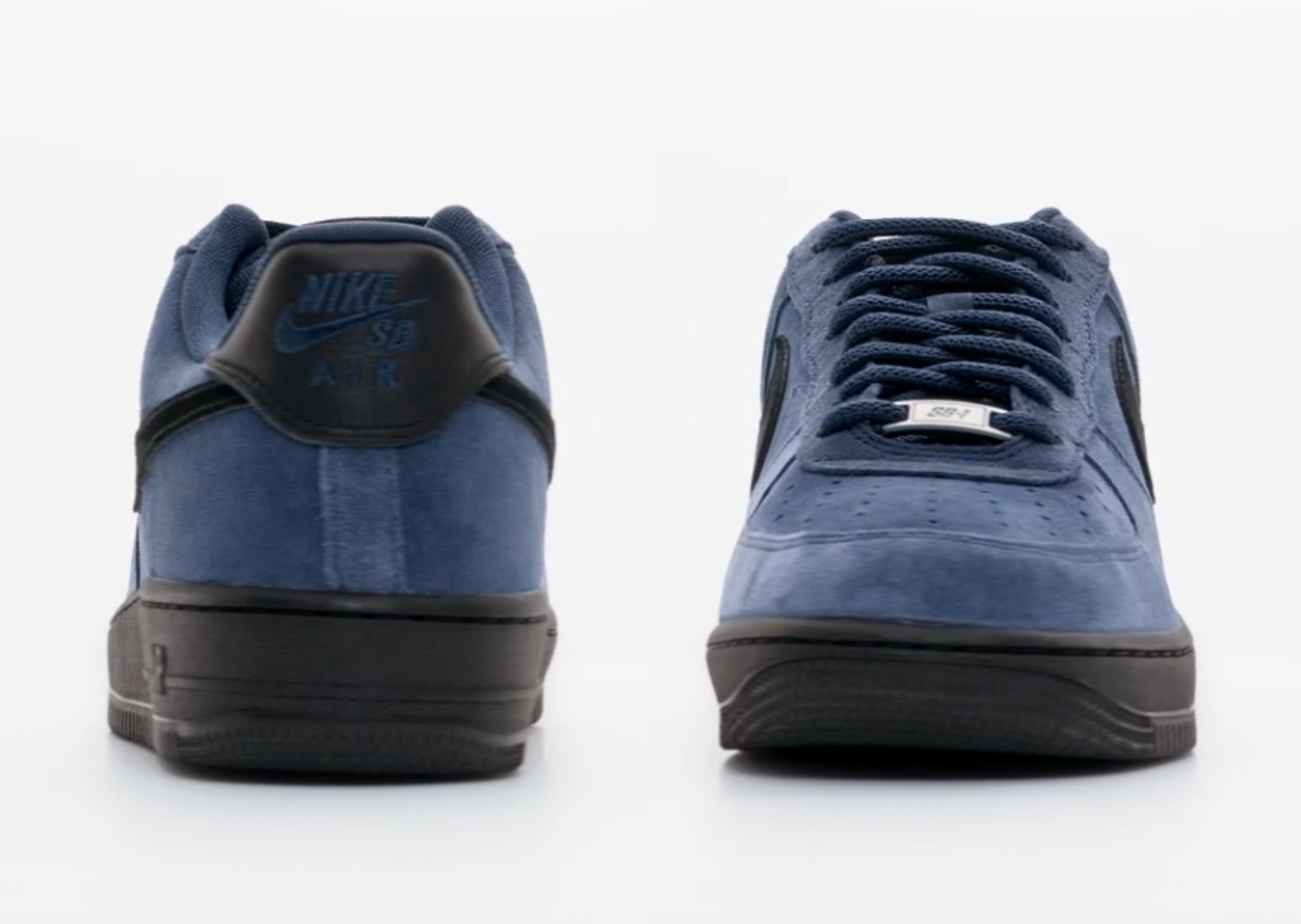 Nike SB Air Force 1 Low Navy - Pair