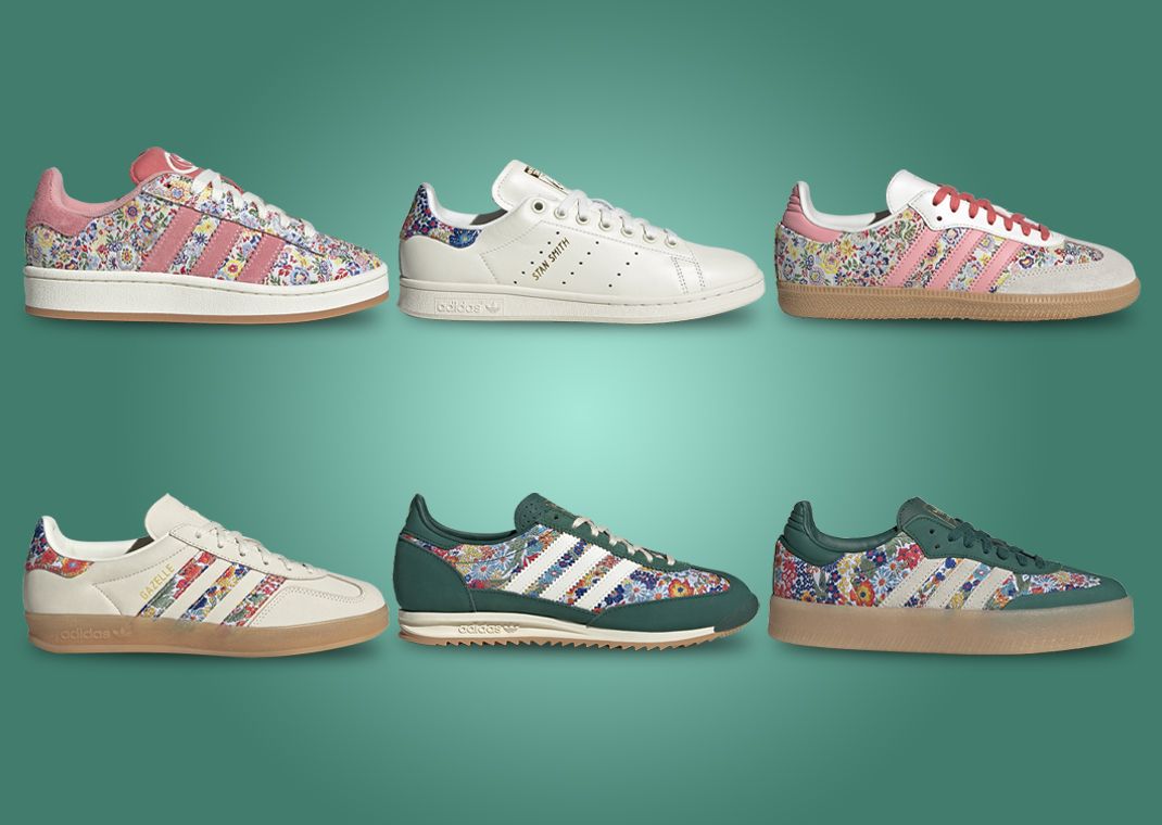 Liberty London x adidas Floral Spring Collection