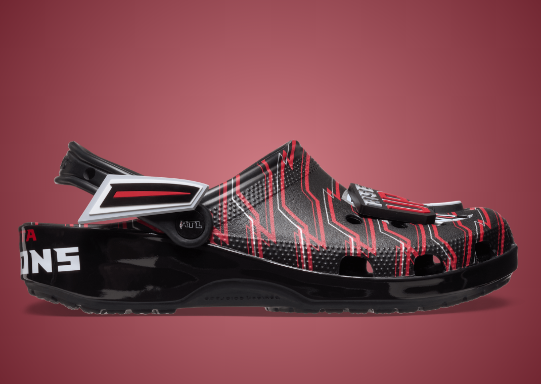NFL x Crocs Classic Clog Atlanta Falcons - Lateral