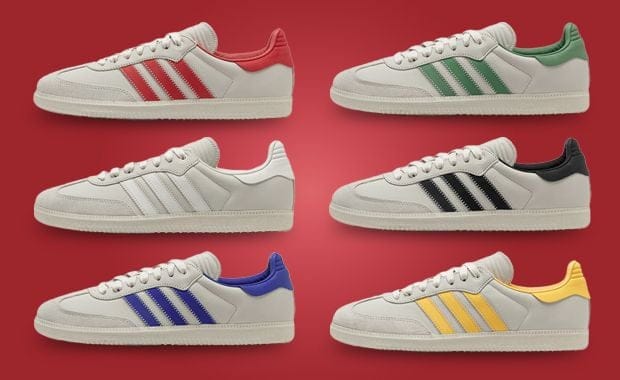 Pharrell Williams' Latest Humanrace x adidas Samba Collection Releases May 2024