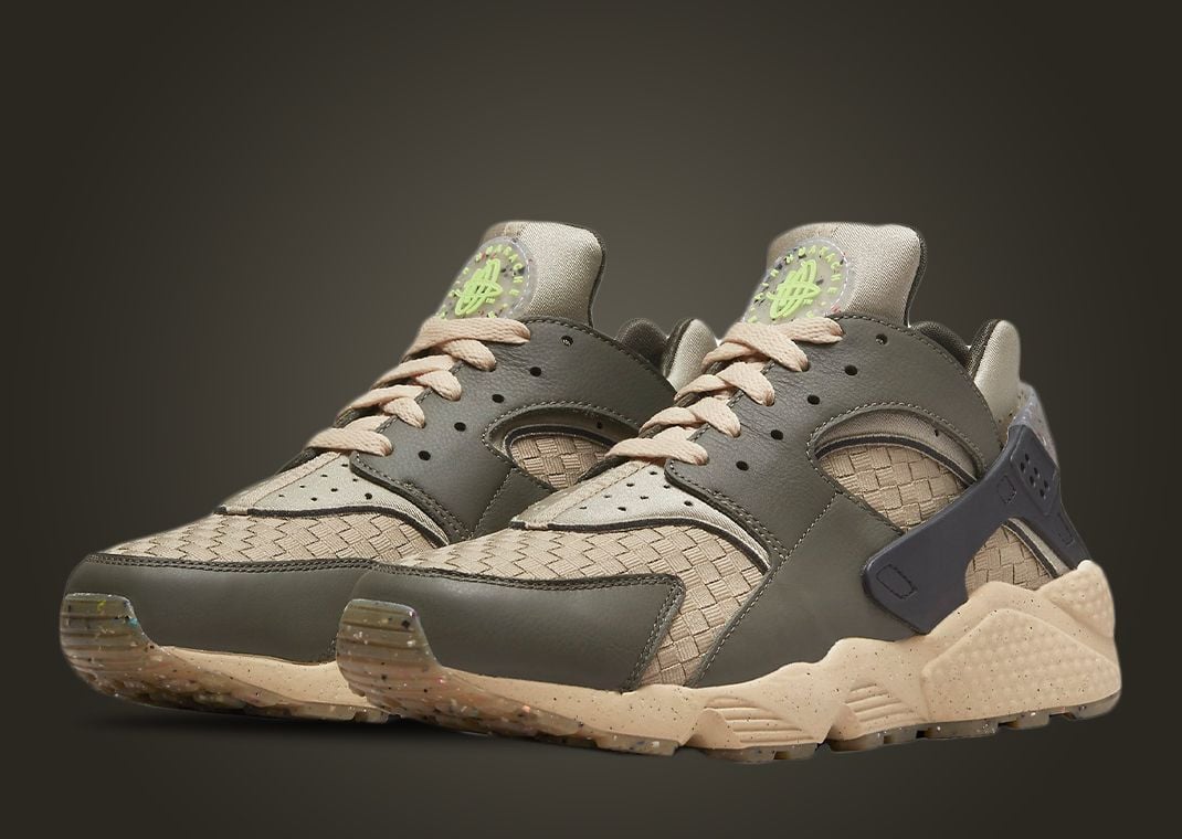 Nike Air Huarache Crater Woven Cargo Khaki