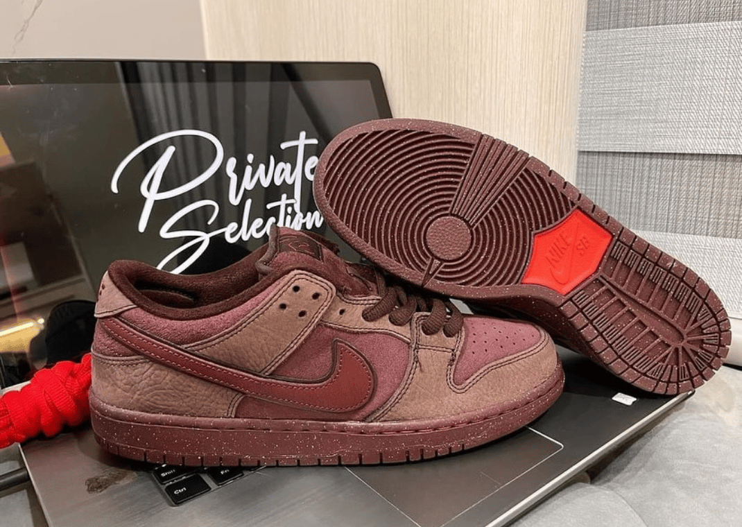 The Nike SB Dunk Low Premium Paris City Of Love Burgundy Crush Releases ...