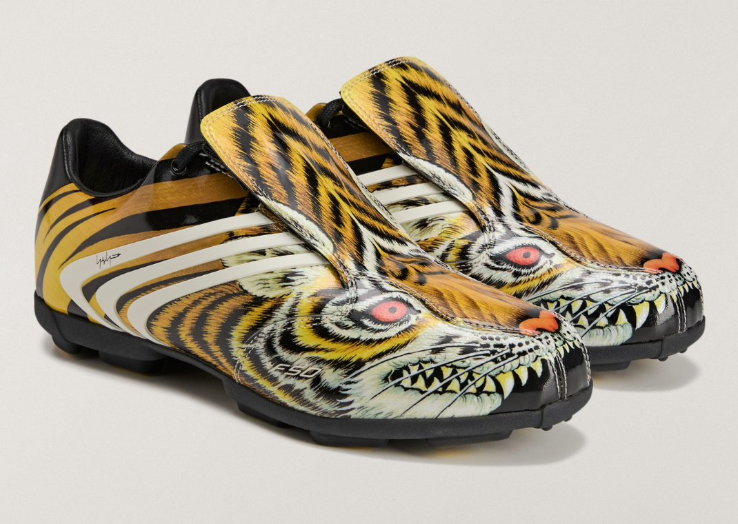 Y-3 adidas F50 Tunit Gold Tiger - Angle