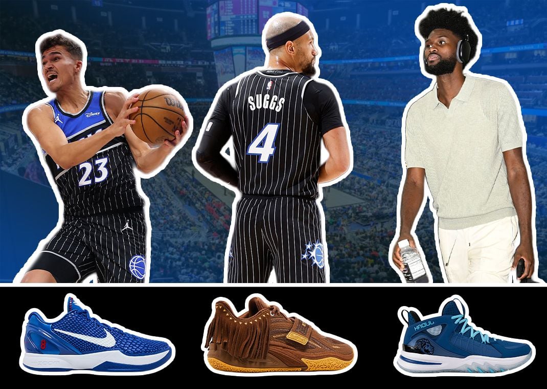 Tristan Da Silva, Jalen Suggs, and Jonathan Isaac