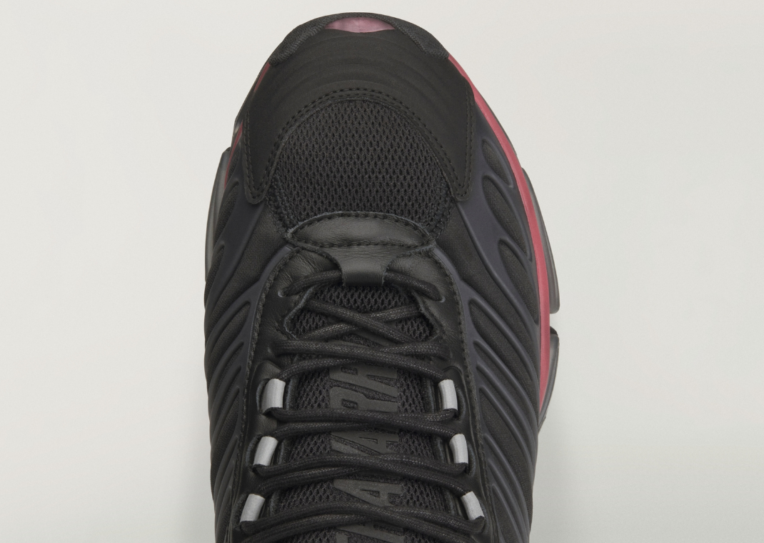 Willy Chavarria x adidas Megaride AG XL Black Red - Detail