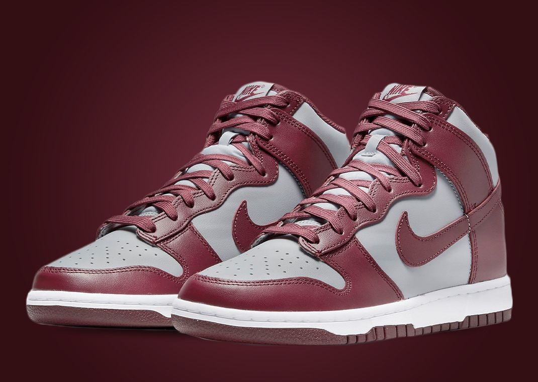 Nike Dunk High Dark Beetroot Wolf Grey