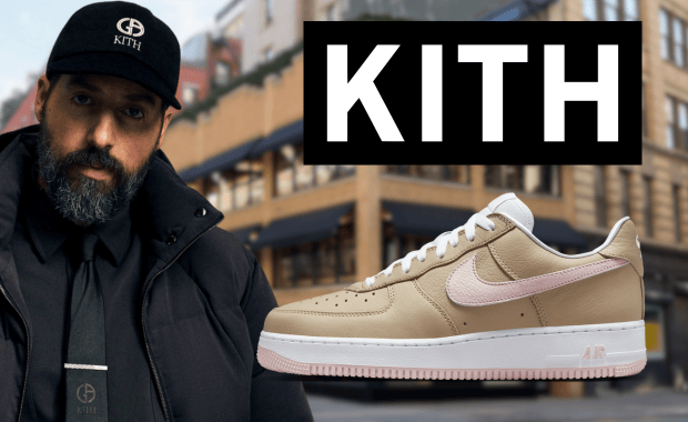 Ronnie Fieg and Kith are Launching a Kids Nike Air Force 1 Low Linen in 2026