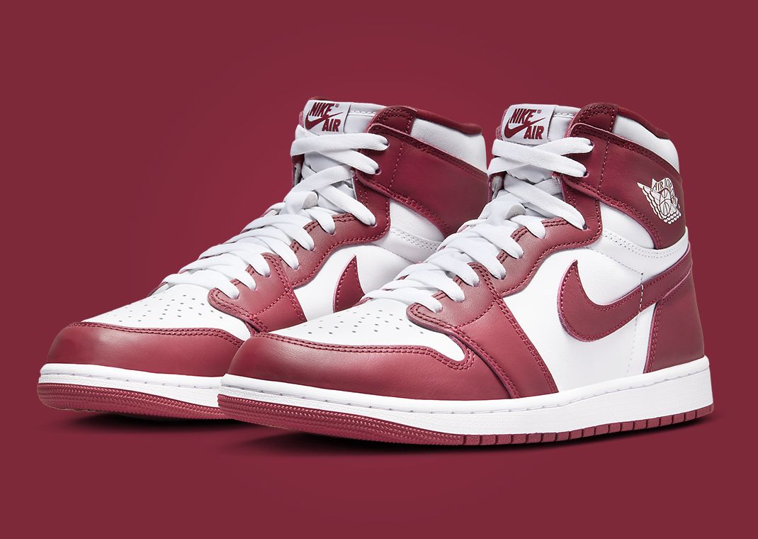 Air Jordan 1 Retro High OG White Team Red