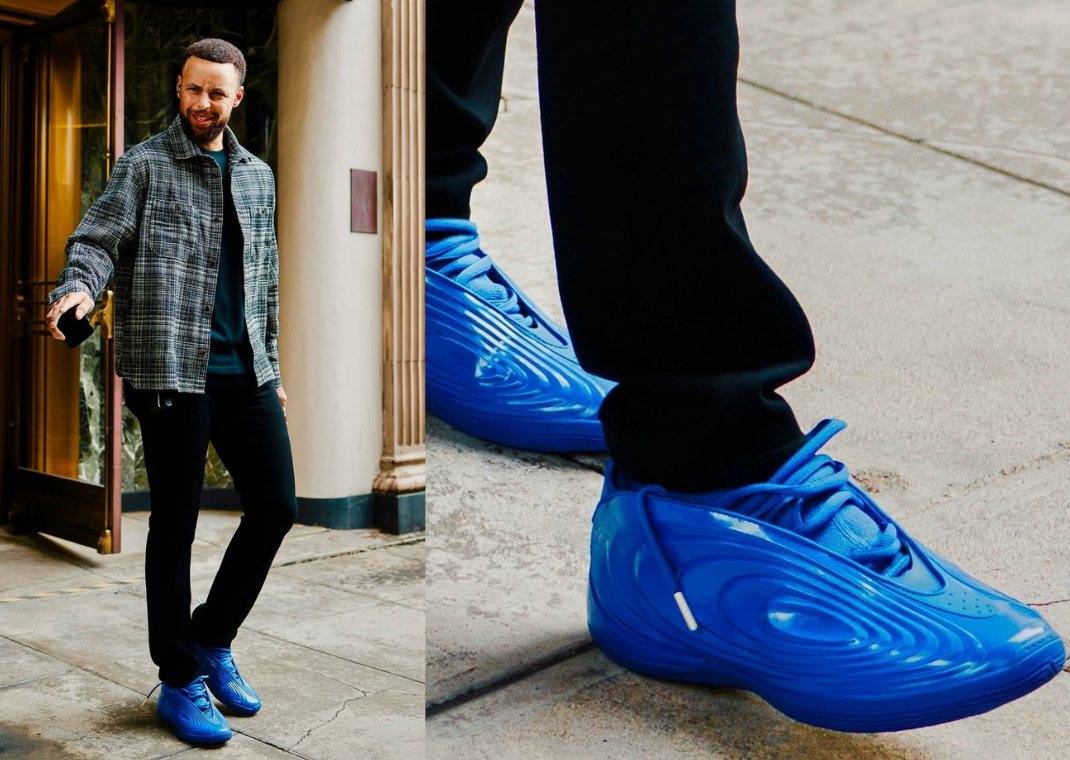 Steph Curry Wears TMC x Harden Vol. 10