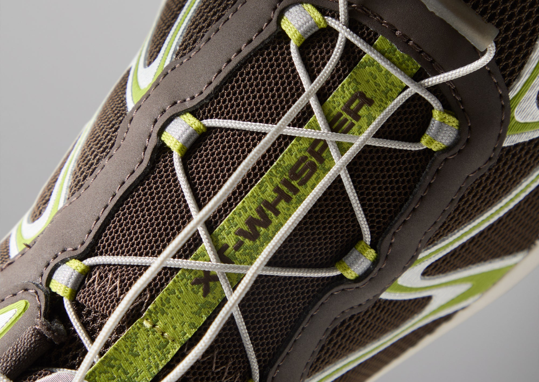 Kith x Salomon XT-Whisper Delicioso Dark Citron Detail