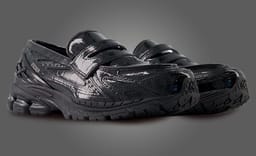 The New Balance 1906L Loafer Black Croc Releases in 2025