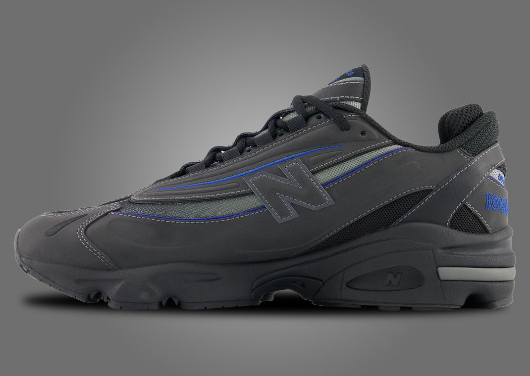 New Balance 1000 Black Royal Blue Medial