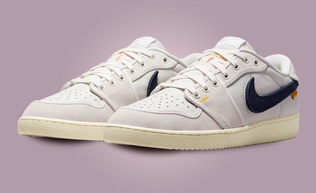 The Union LA x Air Jordan AJKO 1 Low SP Leather Sail Drops February 4th