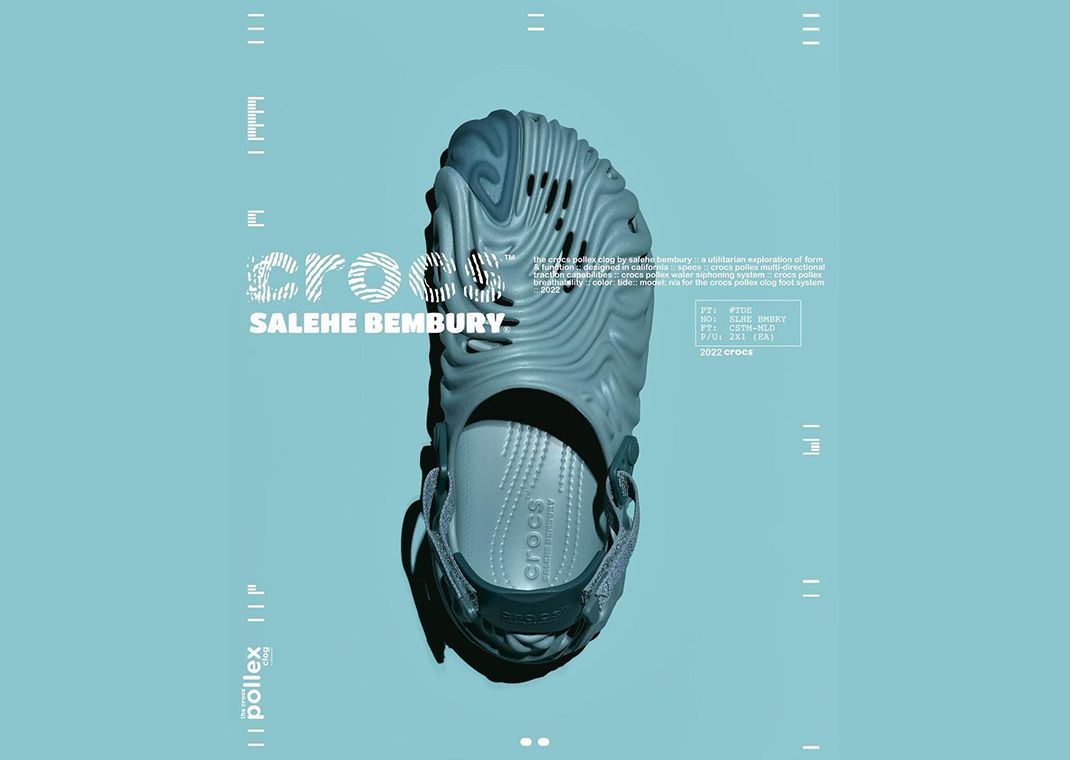Crocs Pollex Clog Salehe Bembury Tide - Trainers | Limited