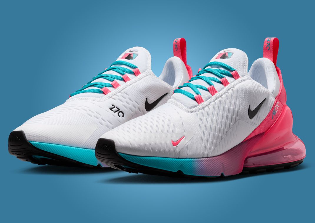 Nike Air Max 270 Miami Marlins Angle