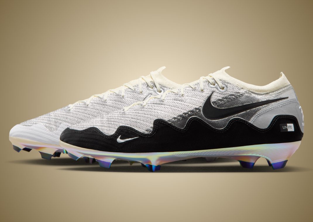 Patta x Nike Mercurial Zoom Vapor 16 Elite FG Waves Pack Black White - Lateral