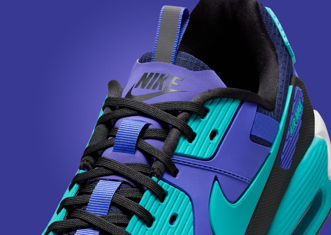 Nike Air Max 90 Drift Persian Violet Dusty Cactus Tongue