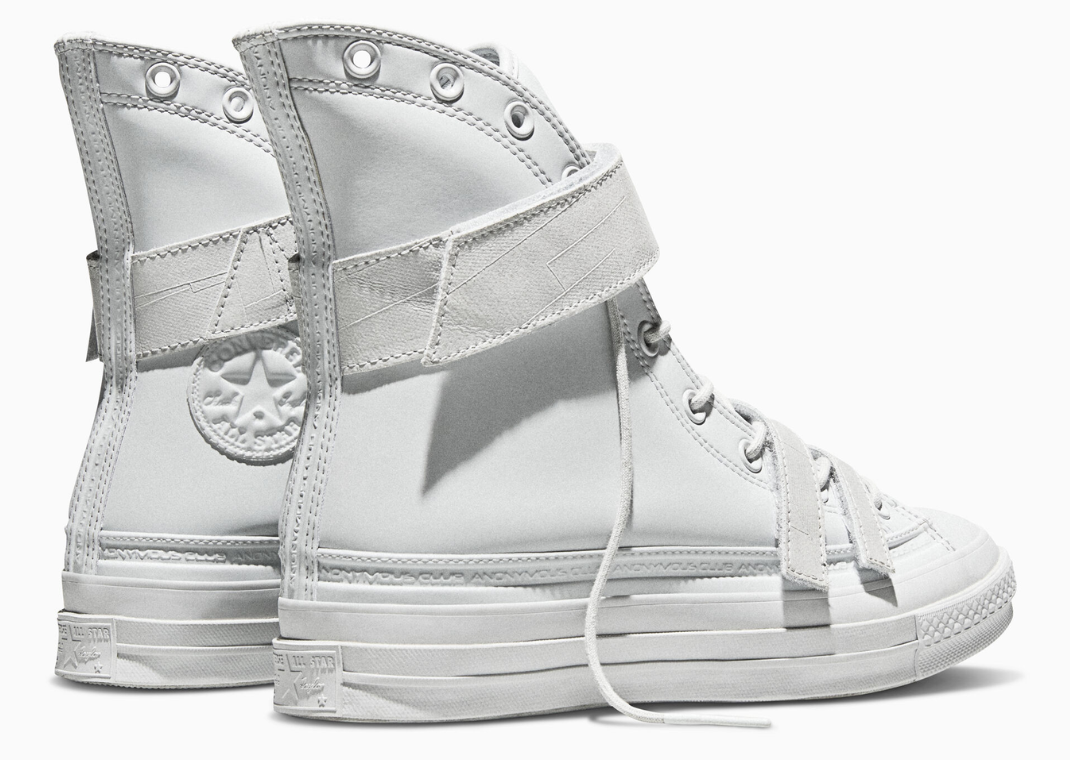 Thug Club x Converse Chuck 70 Glacier Grey - Back Angle