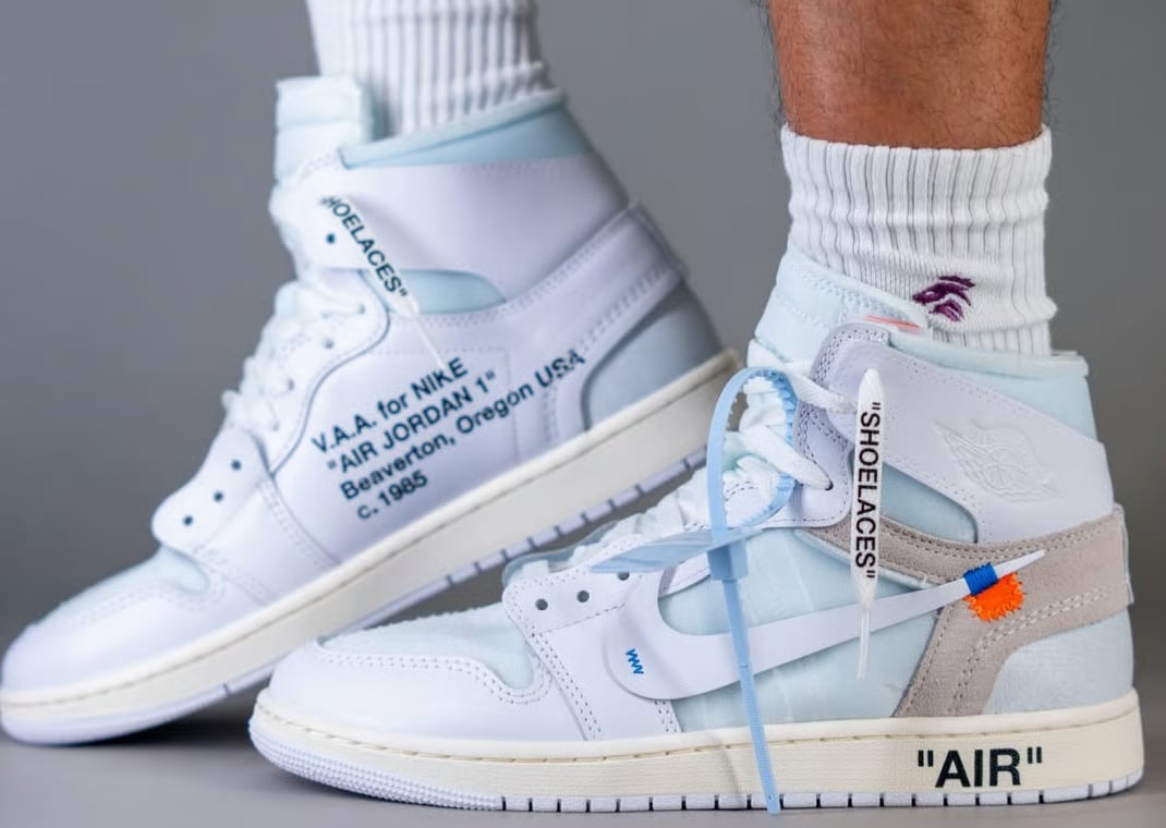 Virgil Abloh Archives x Air Jordan 1 Retro Alaska