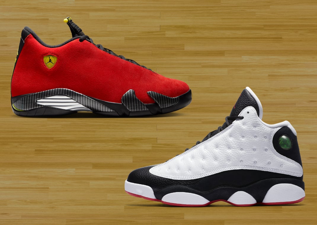 Air Jordan 14 vs. Air Jordan 13