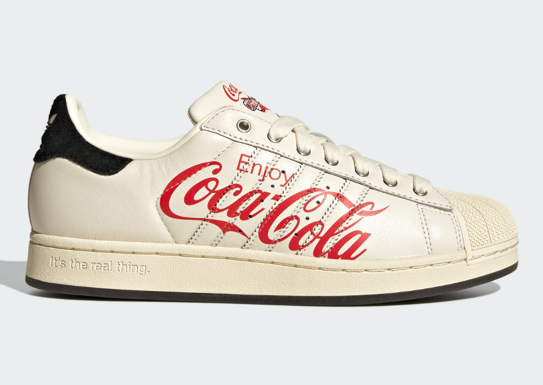 Coca-Cola x adidas Superstar Lateral