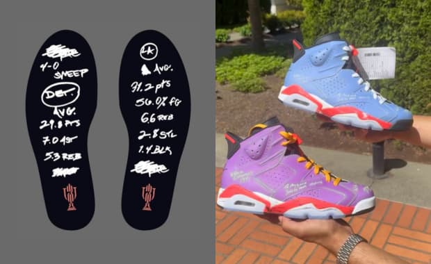 Trophy Room x Air Jordan 6 Samples