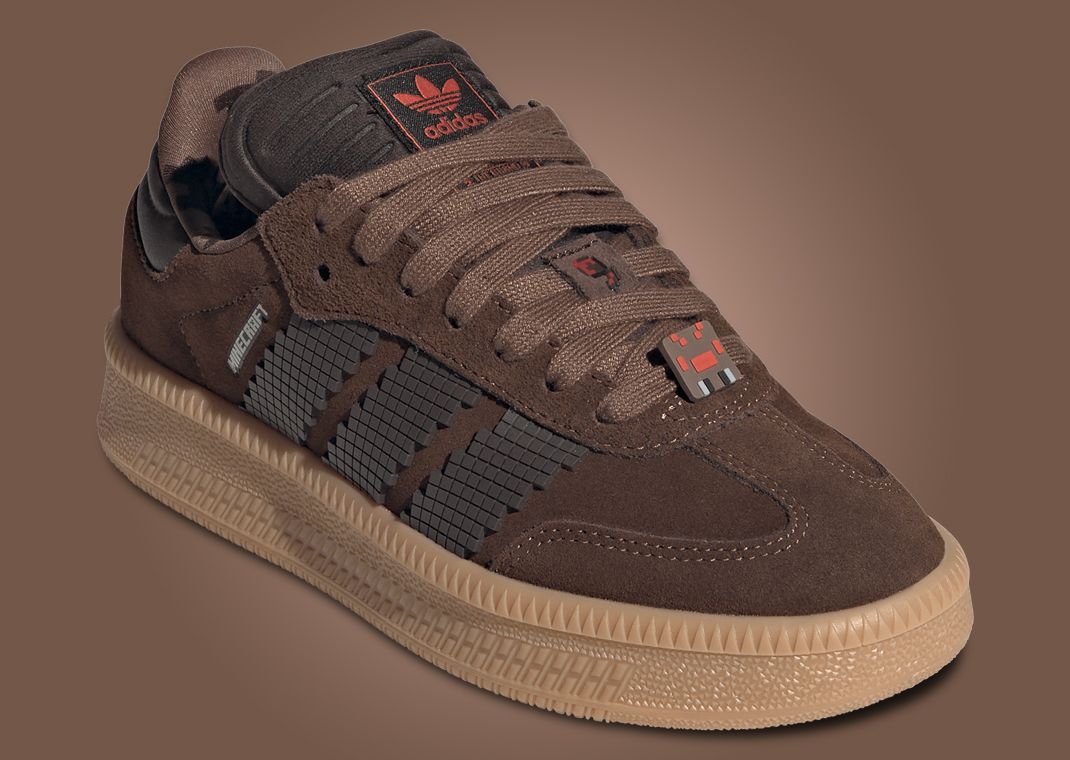 Minecraft x adidas Samba XLG Spider (GS) Angle