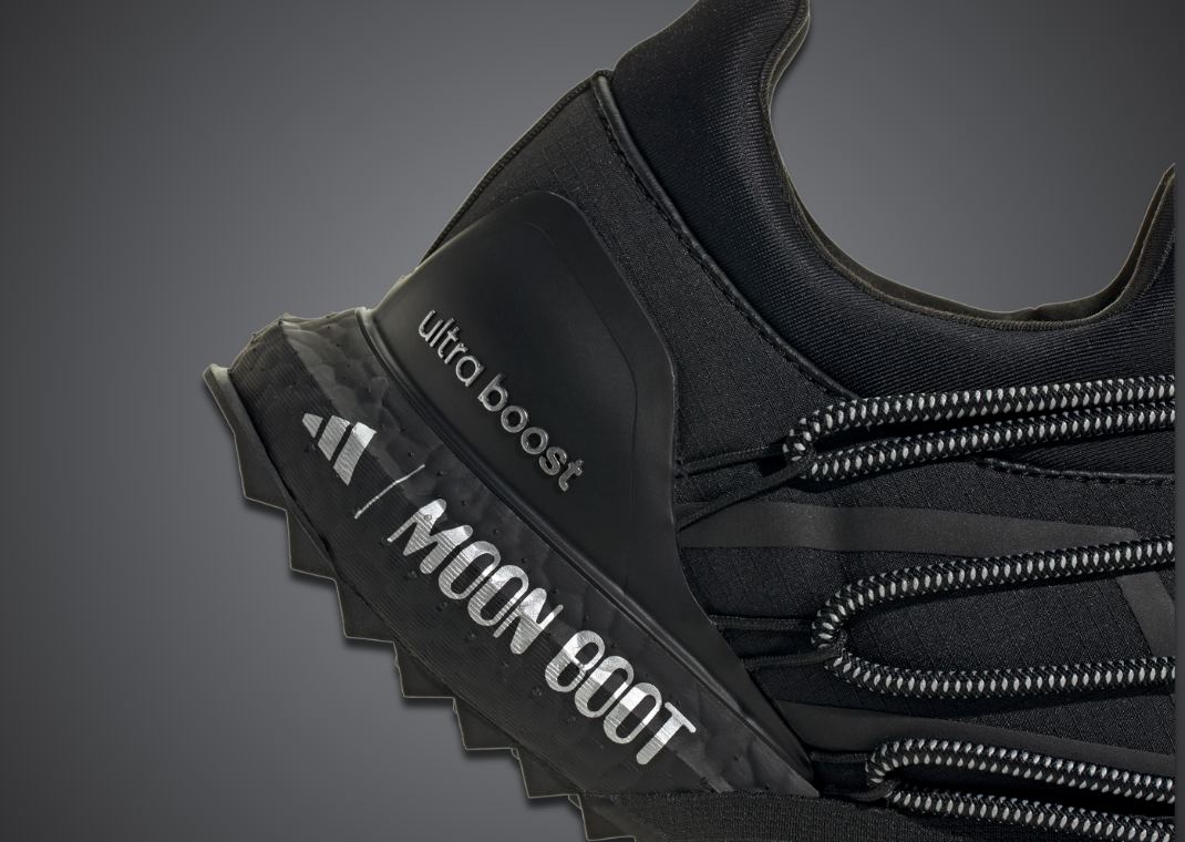 Moon Boot x adidas Ultra Boost 1.0 Black - Heel Detail