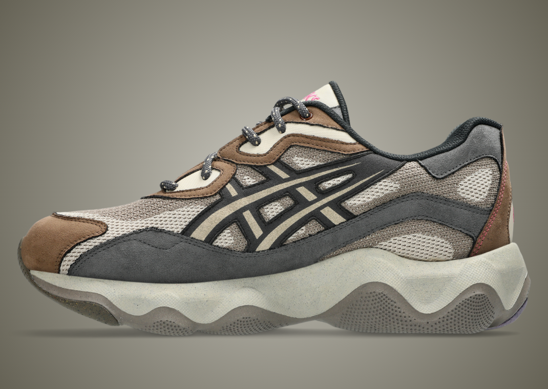 Studio Hagel x Asics Neotide Brown Storm - Medial