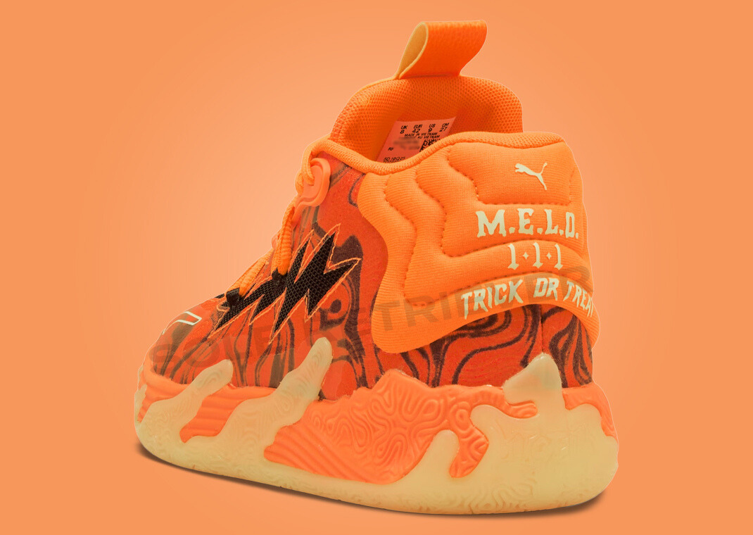 Puma MB.03 Halloween Heel Detail