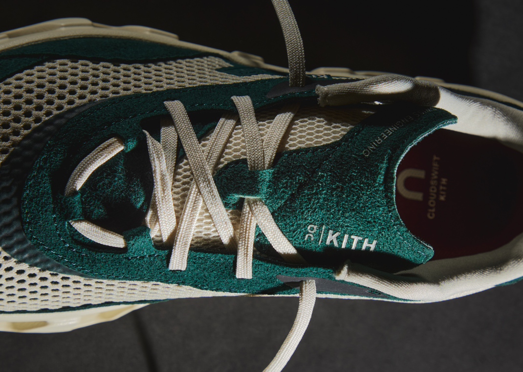 Kith x On K-Tech 2 Spirulina Barley Detail