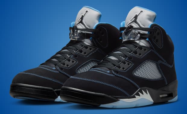 Air Jordan 5 Retro Black University Blue