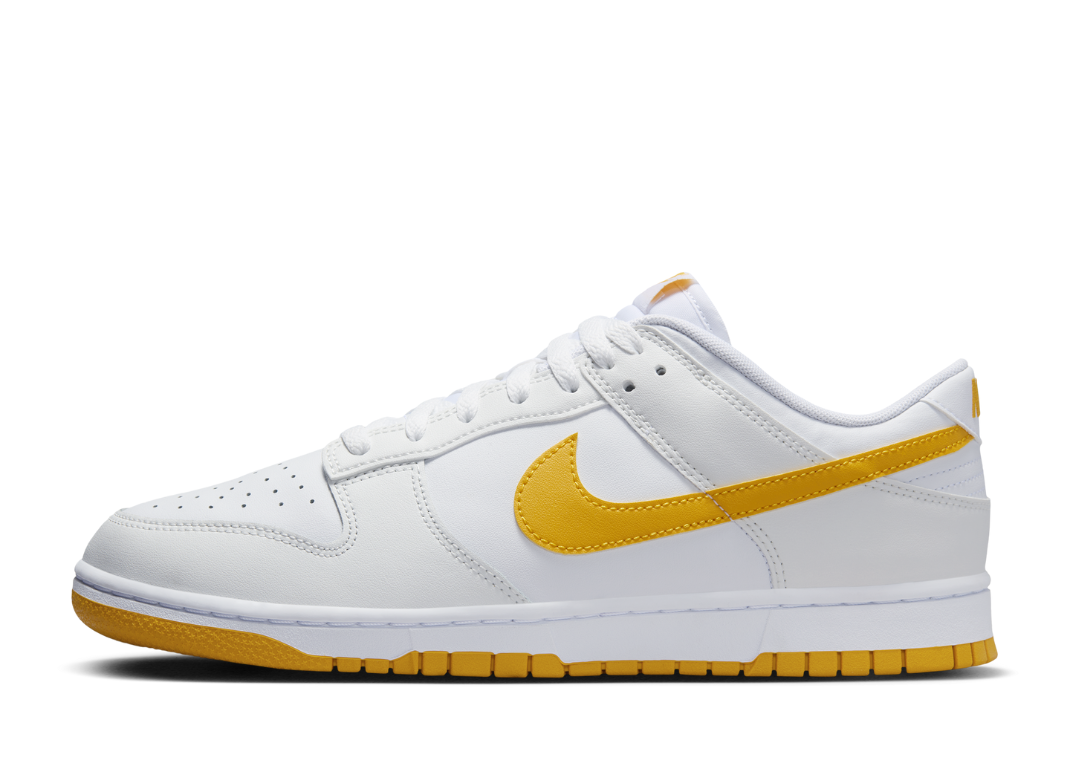 Nike Dunk Low White University Gold