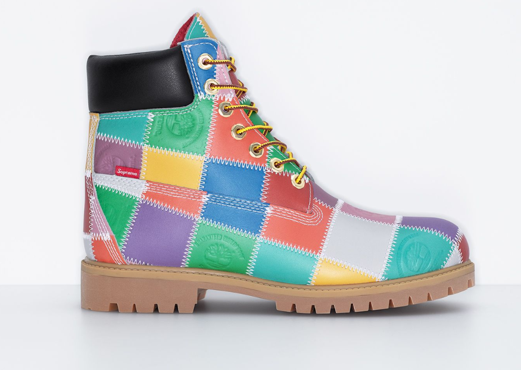 Supreme x Timberland 6-Inch Premium Waterproof Boot Multi - Lateral