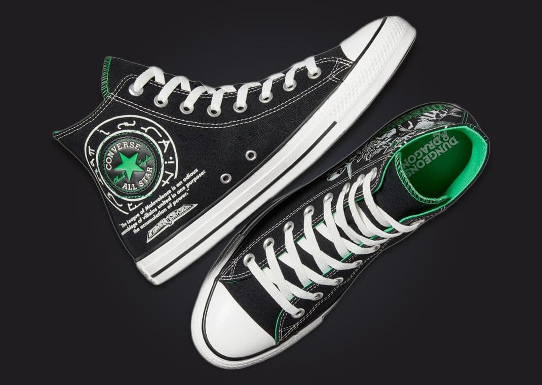 The Dungeons & Dragons x Converse Collection Releases April 2024