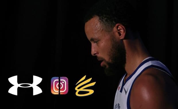 Under Armour Takes Instagram Followers Away from Curry Brand