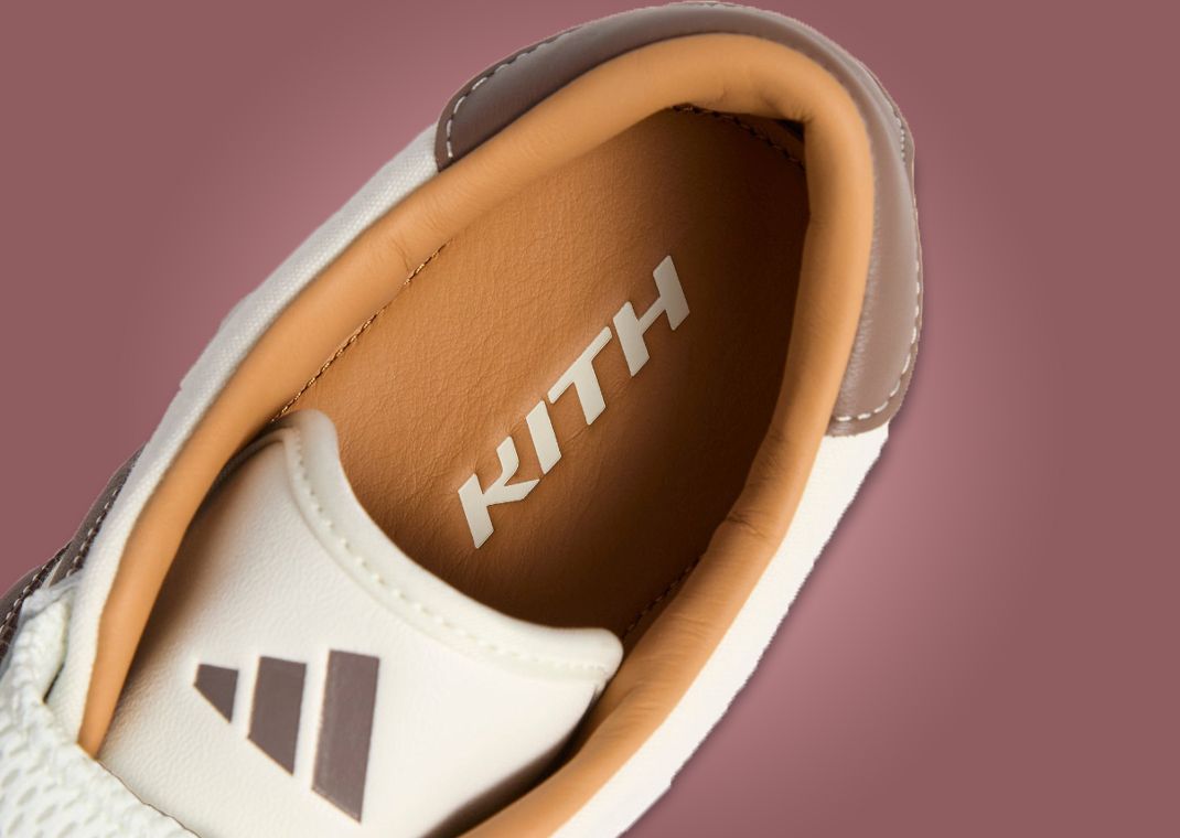 Kith Women x adidas Taekwondo Natural Canvas & Coffee Quartz - Insole Detail