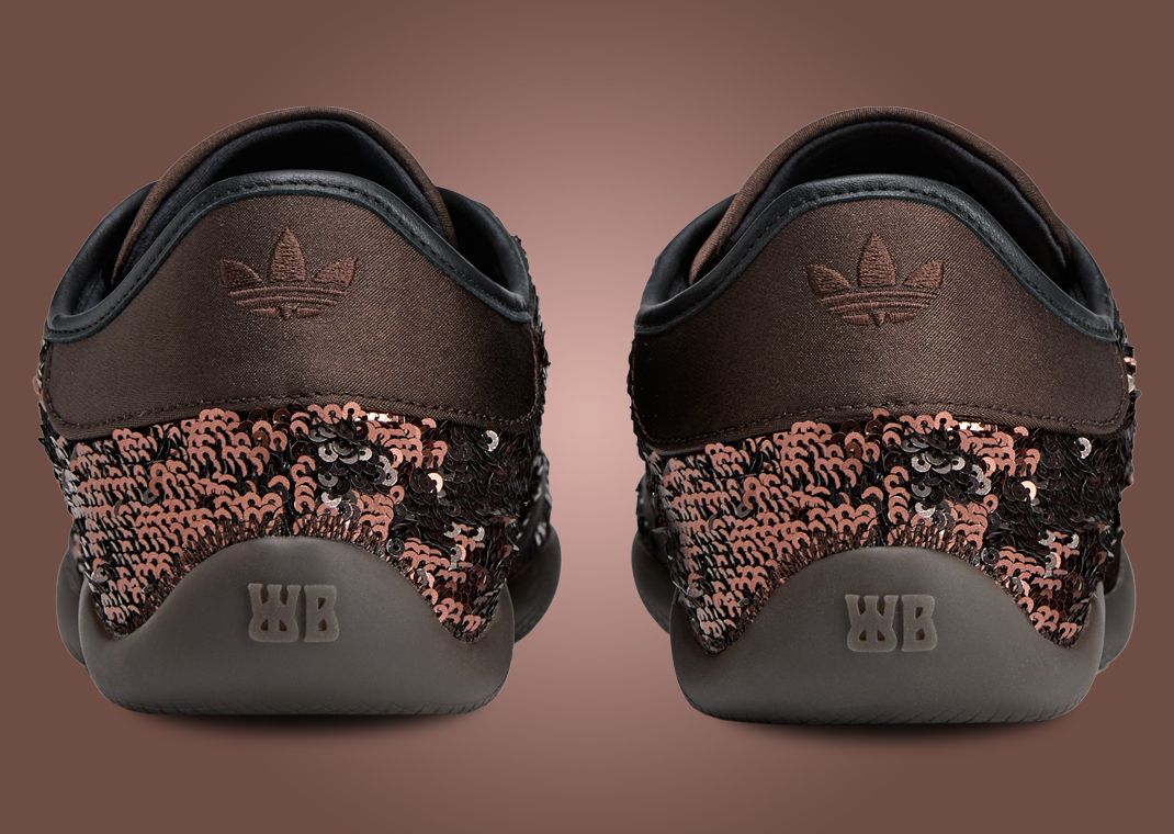 Wales Bonner x adidas Karintha Lo Sequin Bronze - Back