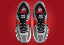 Nike Zoom Vomero 5 Bright Crimson Metallic Silver Top