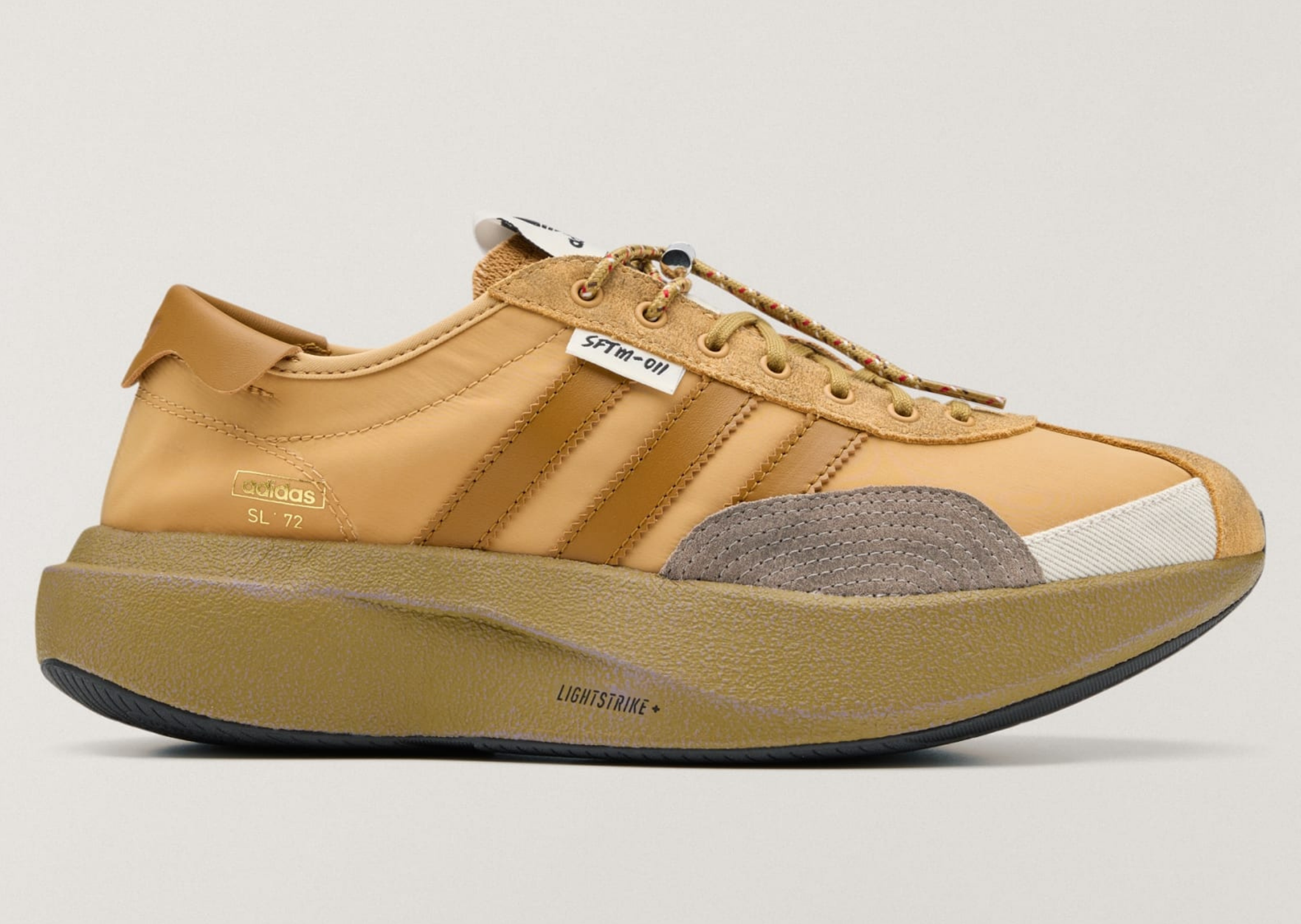 SFTM x adidas SL72 Pro Beige - Lateral