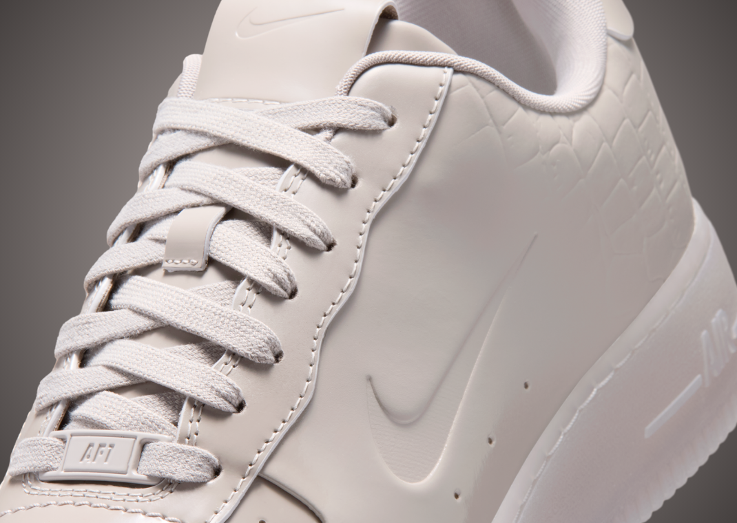 Nike Air Force 1 Low Made in Italy College Grey (W) Detail