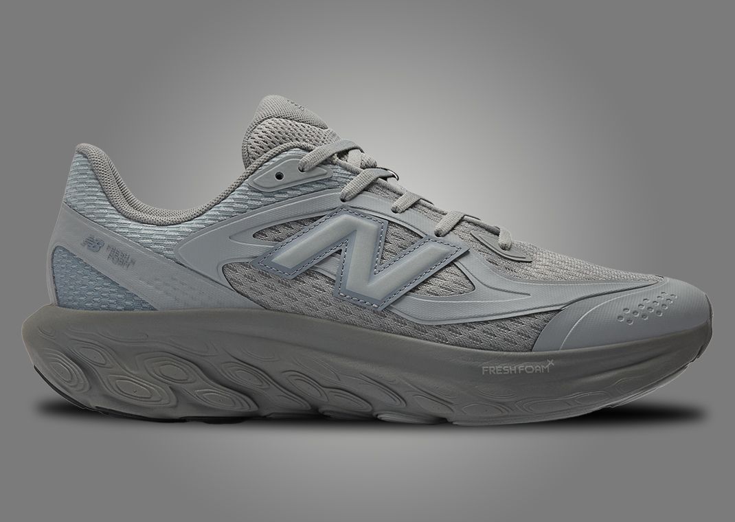 New Balance Fresh Foam Trainer Grey Days Lateral