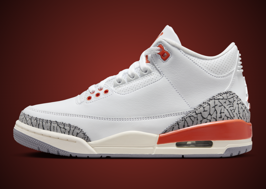Air Jordan 3 Retro Georgia Peach (W) Lateral