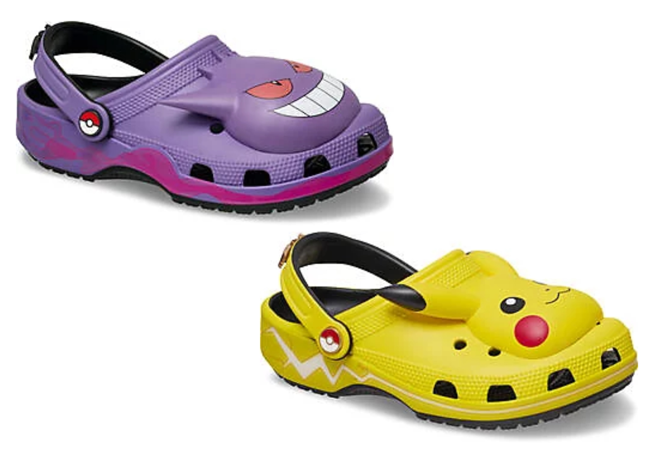 Pokémon x Crocs Classic Clog Pikachu & Gengar
