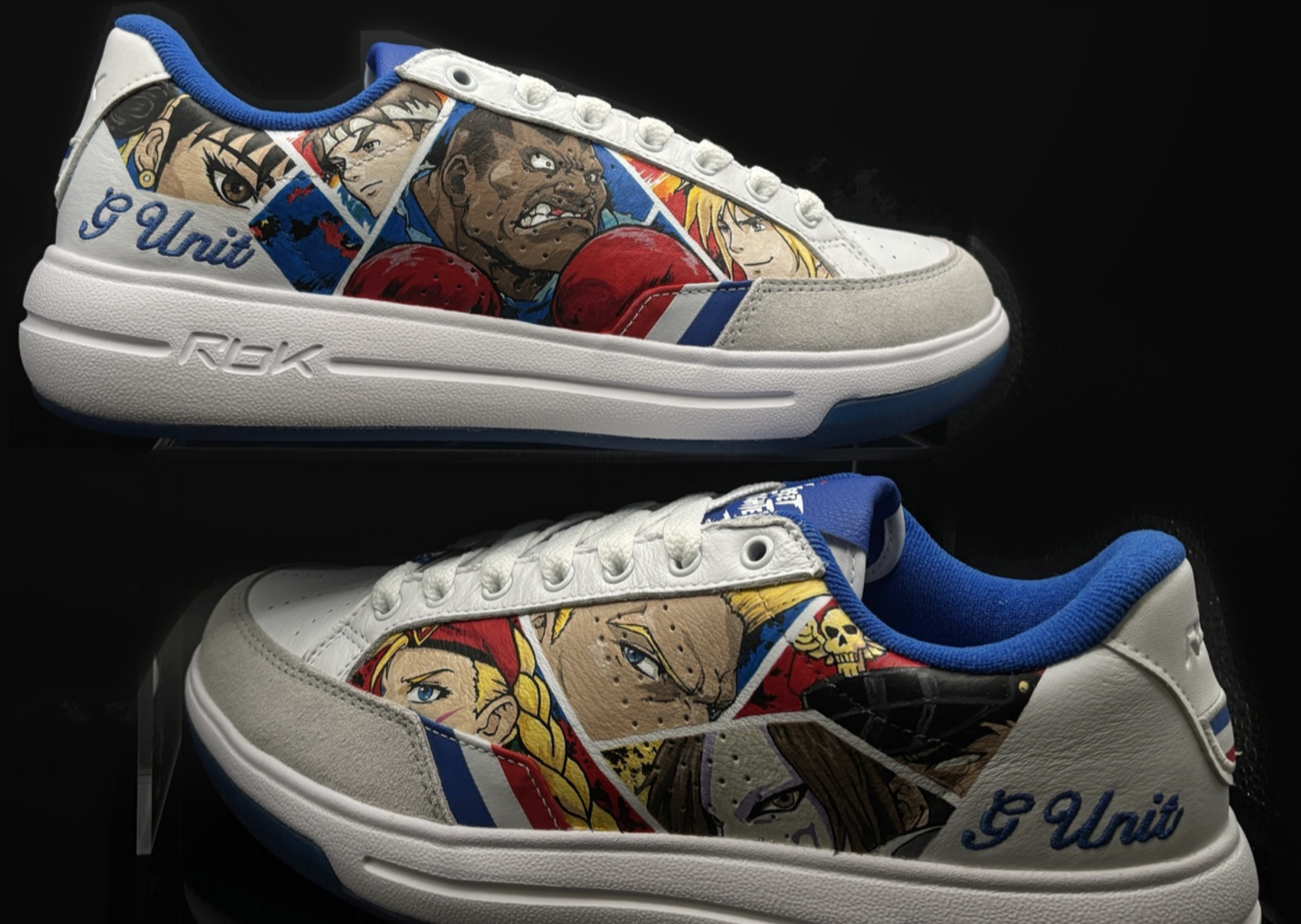 Reebok G-Unit G6 Street Fighter Customs