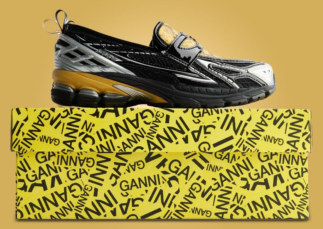 Ganni's Snakeskin New Balance 1906L Loafer Releases